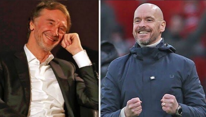 Erik Ten Hag Insists New Part Owners Of Man United Want To Work With Him