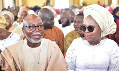 ‘Go And Hug Transformer’ – Akeredolu’s Wife Allegedly Attacks Ondo Residents Over Demolition Of ‘Wall Of Jericho’