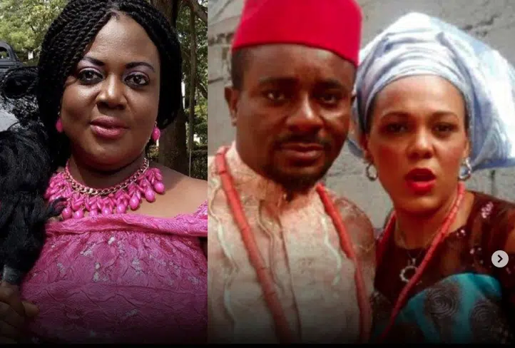‘You’re Really A Bad Mother’ – Nollywood Actress, Uche Ebere Knocks Emeka Ike’s Ex-wife, Emma