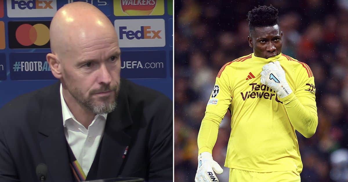 Ten Hag Comments On Andre Onana’s 2023 AFCON Drama And His Meeting With Ratcliffe